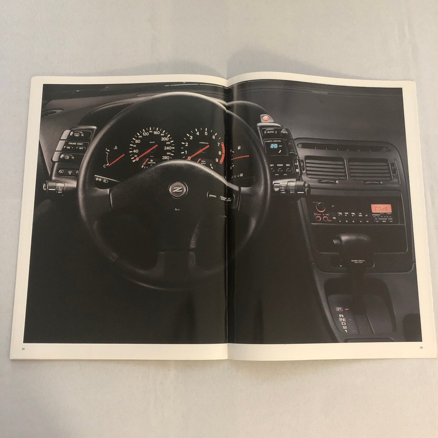 Nissan 300ZX Twin Turbo Sales Brochure Catalog German Text European 300 ZX Z