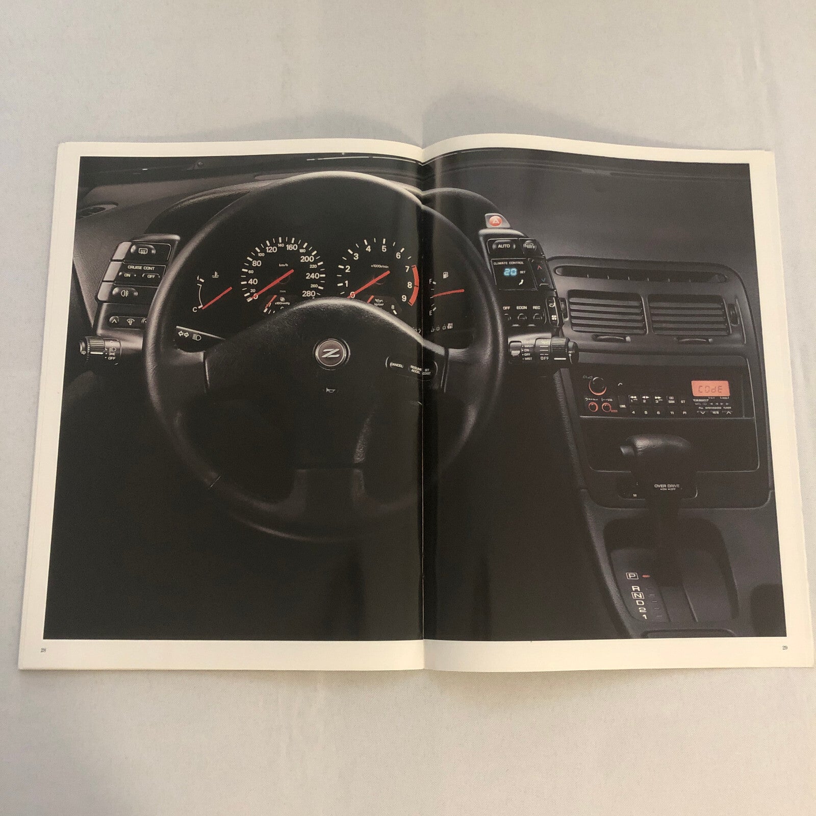 Nissan 300ZX Twin Turbo Sales Brochure Catalog German Text European 300 ZX Z