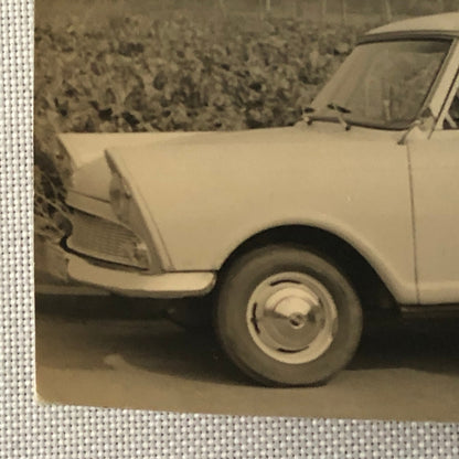 Vintage Photo Photograph Man with DKW Car Audi Auto Union - Tag AL22SM2
