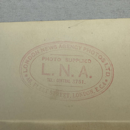 1933 Wedding Press Photo Photograph British London News Agency Cricketer