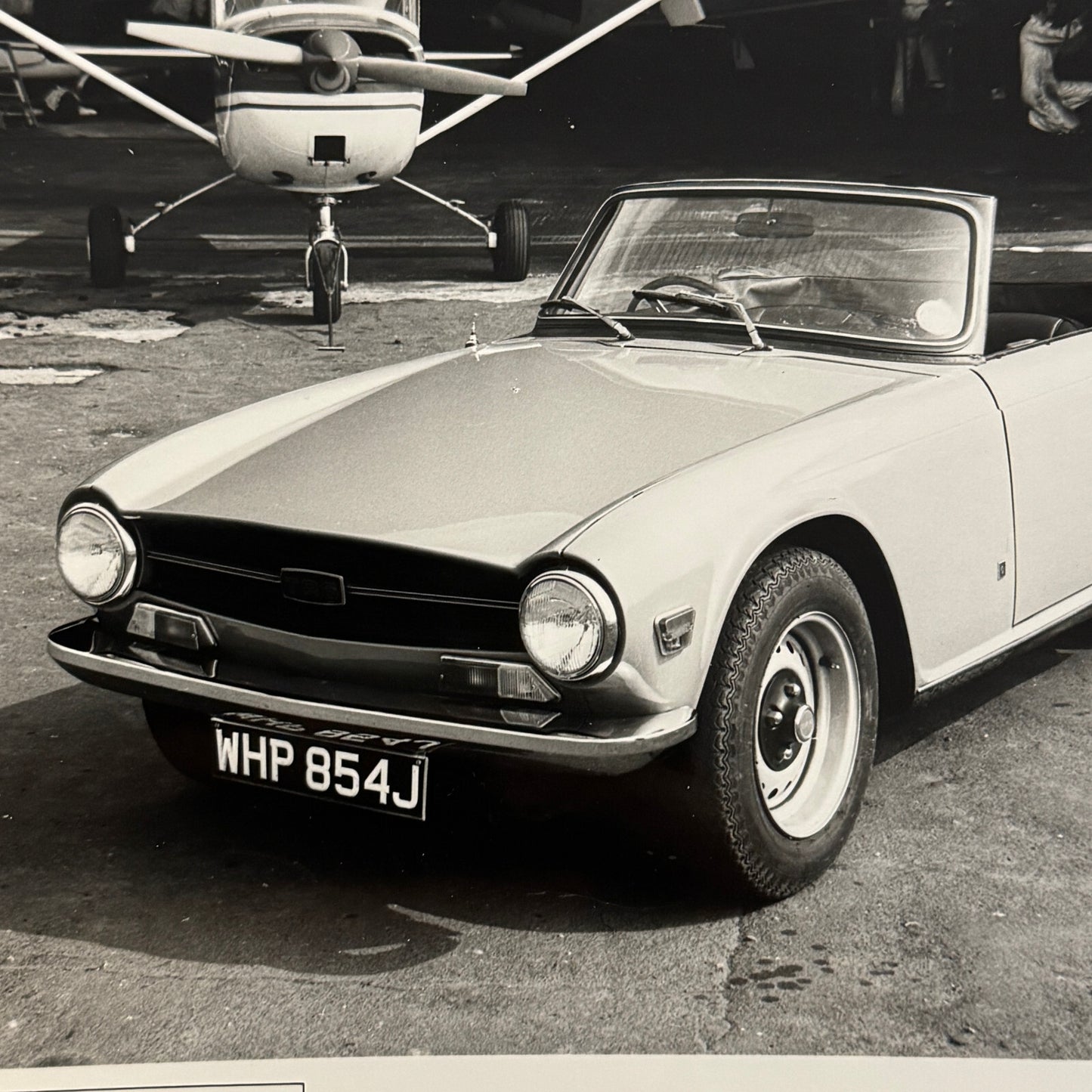 Triumph TR6 Roadster Car Factory Press Photo Photograph British Leyland