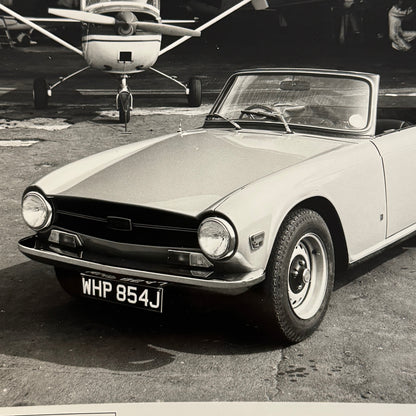 Triumph TR6 Roadster Car Factory Press Photo Photograph British Leyland