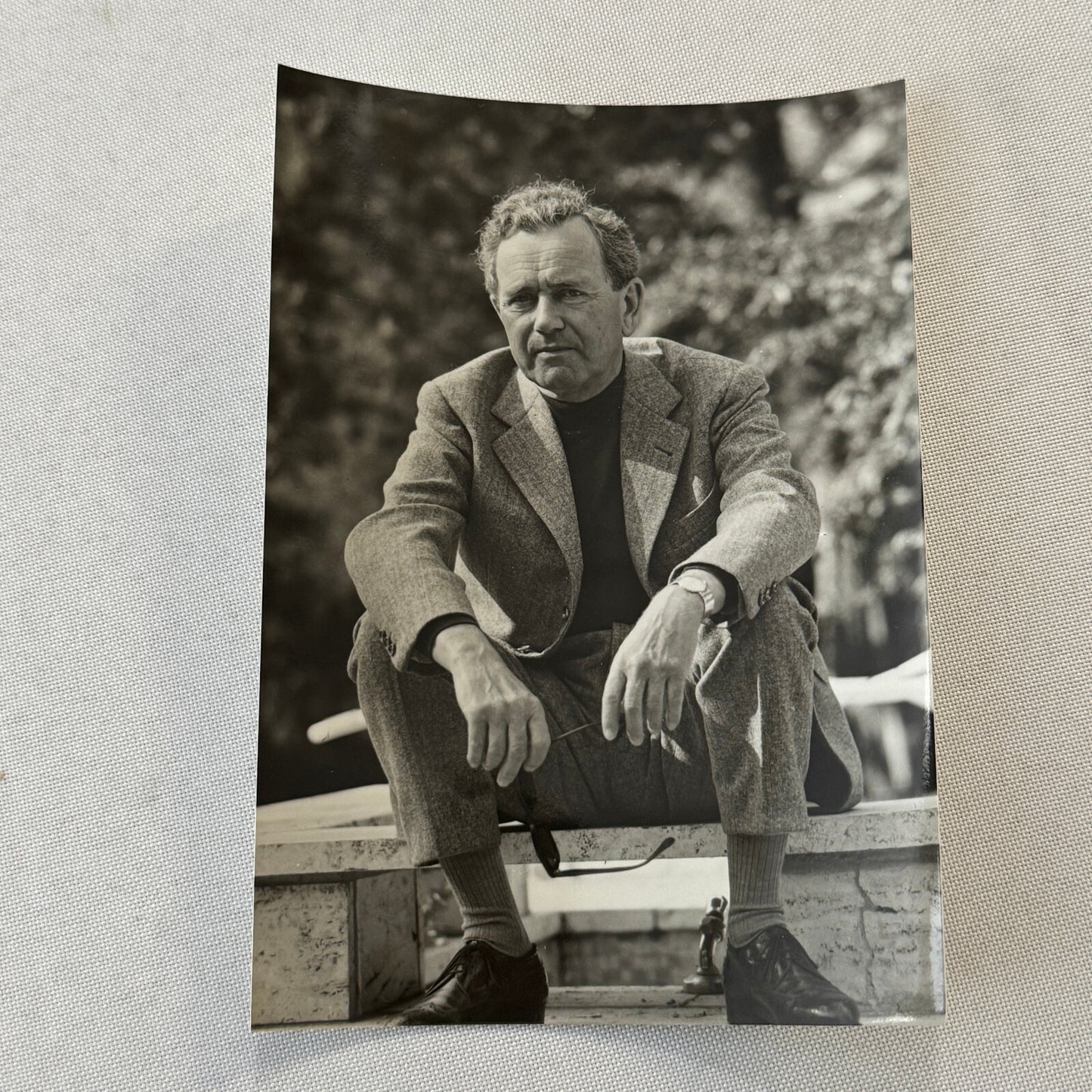 Dr Ferdinand Porsche Factory Press Photo Photograph Print