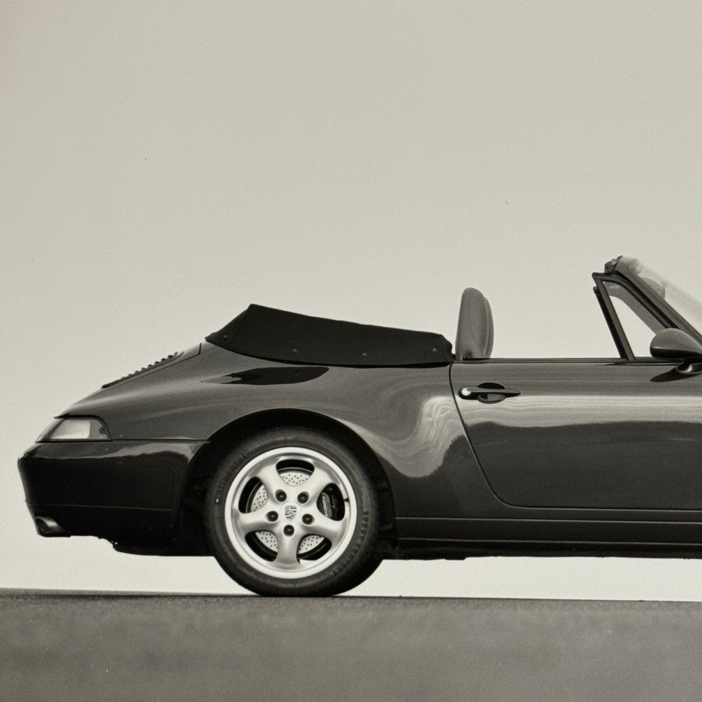 Porsche 911 Cabriolet Convertible Car Factory Press Photo Photograph