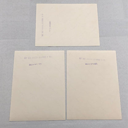 Lancia Beta Spider Press Photo Factory Car Photograph Lot of 3