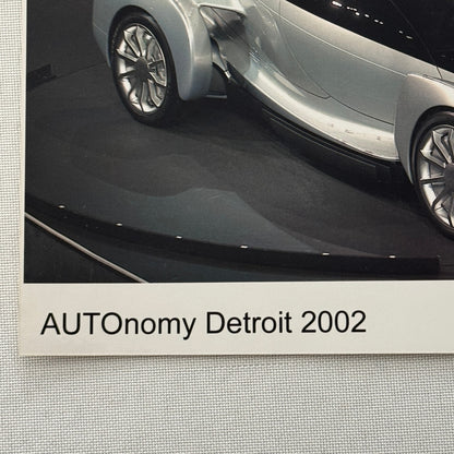 2002 General Motors GM AUTOnomy Concept Car Factory Press Photo Photograph Print