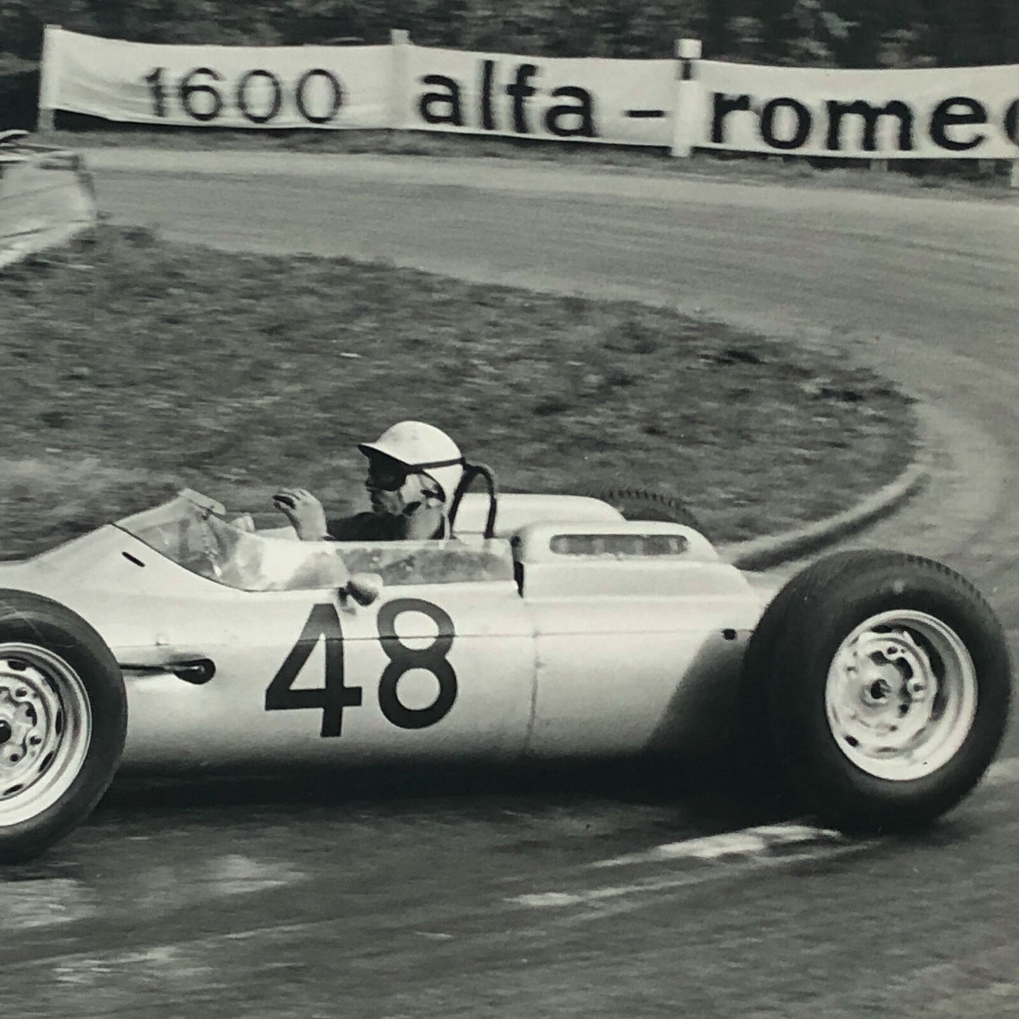 1962 Joakim Bonnier Porsche Racing Car Photo Photograph 