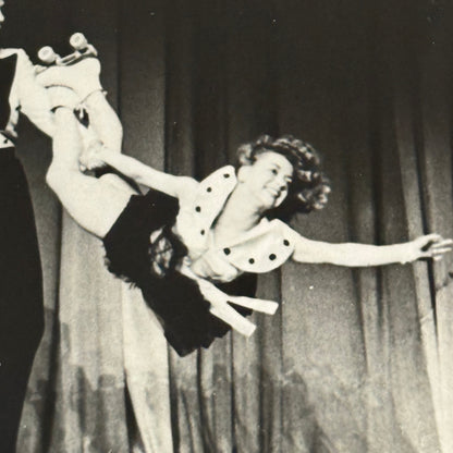 Vintage Circus Rollerskating Roller Skate Act Photo Photograph Berlin