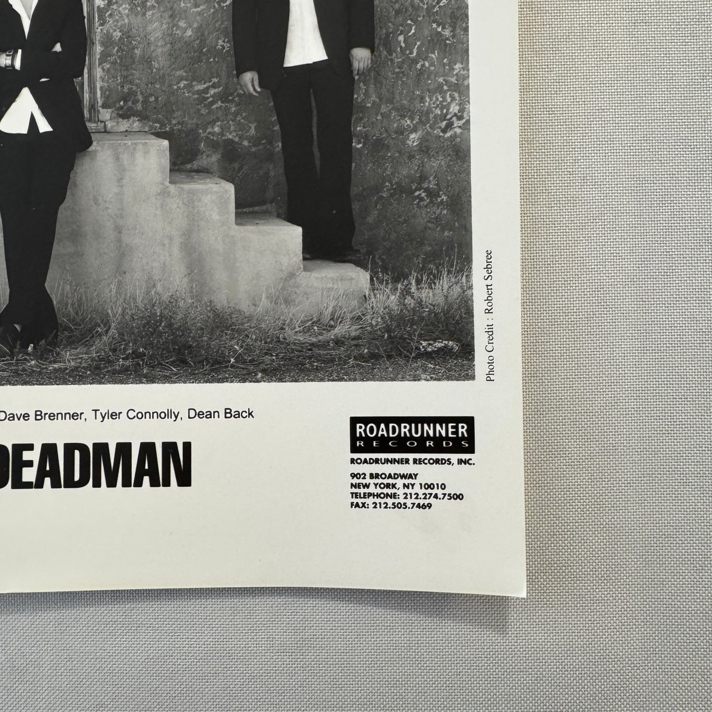 Theory of a Deadman Music Publicity Press Photo Photograph