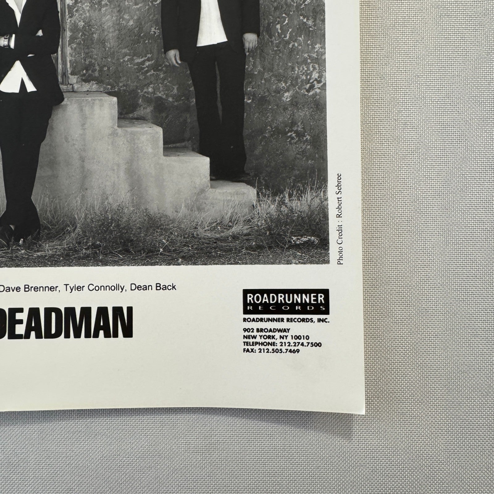 Theory of a Deadman Music Publicity Press Photo Photograph