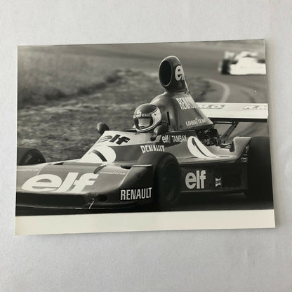Vintage 1976 Formula 2 F2 Rome Grand Prix Racing Photo Photograph Patrick Tambay