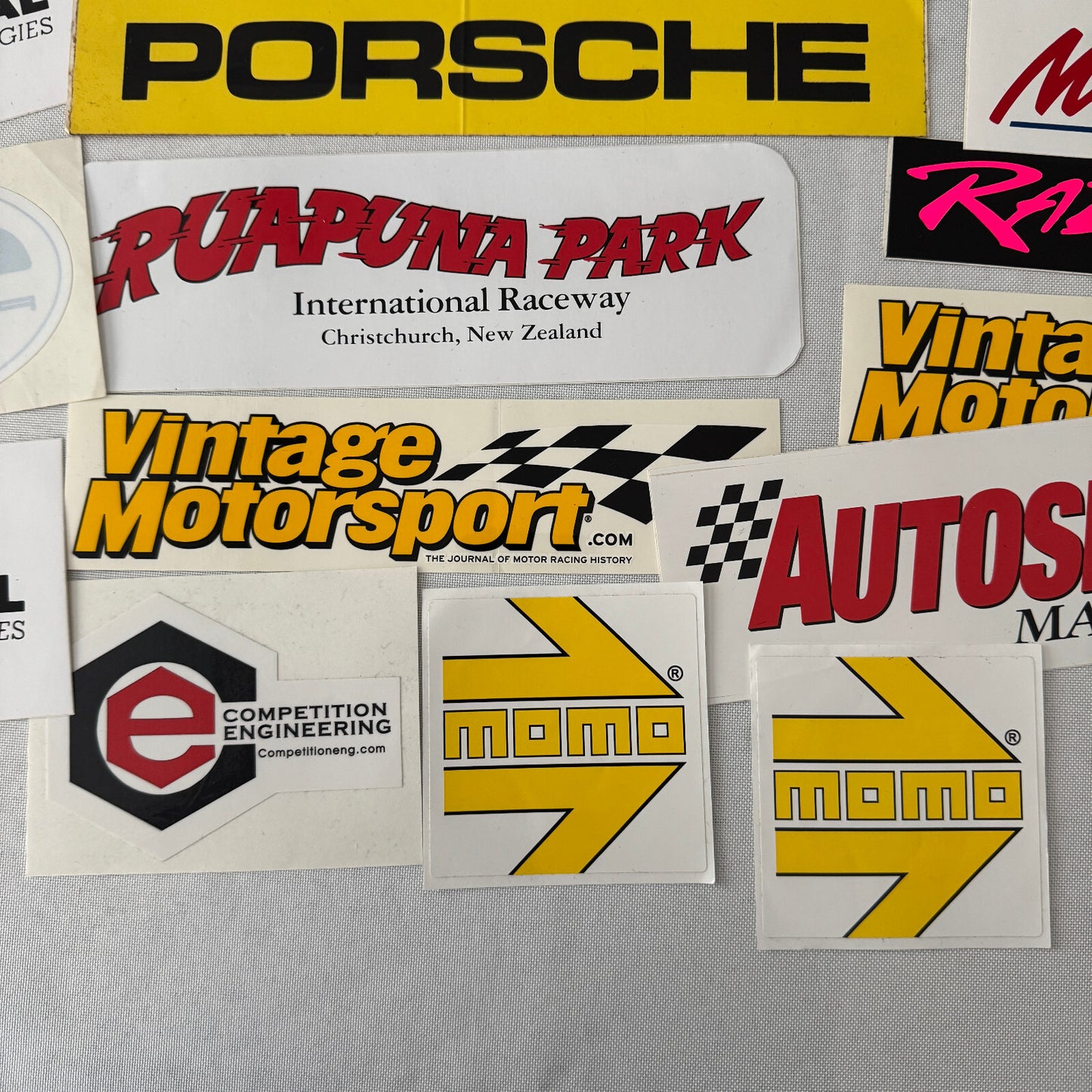 Car and Racing Decal Lot 20x 24 Hours of LeMans Porsche Momo Ford Motorsports +