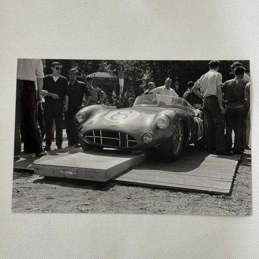 1960 LeMans Aston Martin DBR1 Racing Car Vintage Image Modern Print Ian Baillie