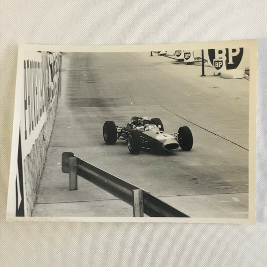 Vintage Grand Prix Racing Car Driver Photo Photograph Print 