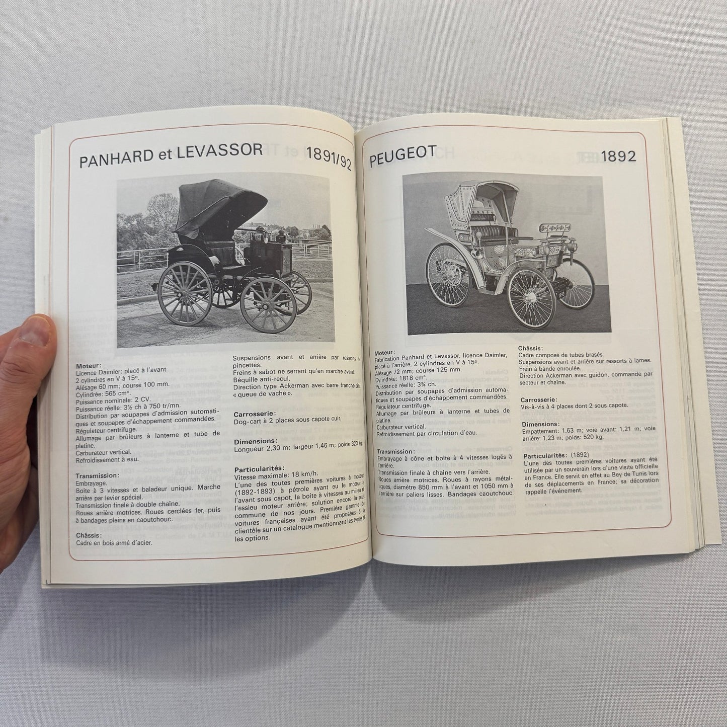 1974 Automobile Club de France 80th Anniversary Press KIt Brochure Bugatti +