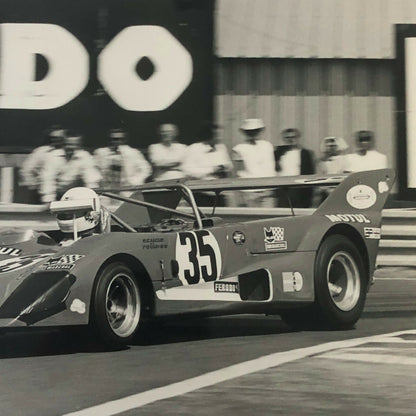 Vintage Racing Photo Photograph 1976 24 Hours of LeMans Lola T292 Car 