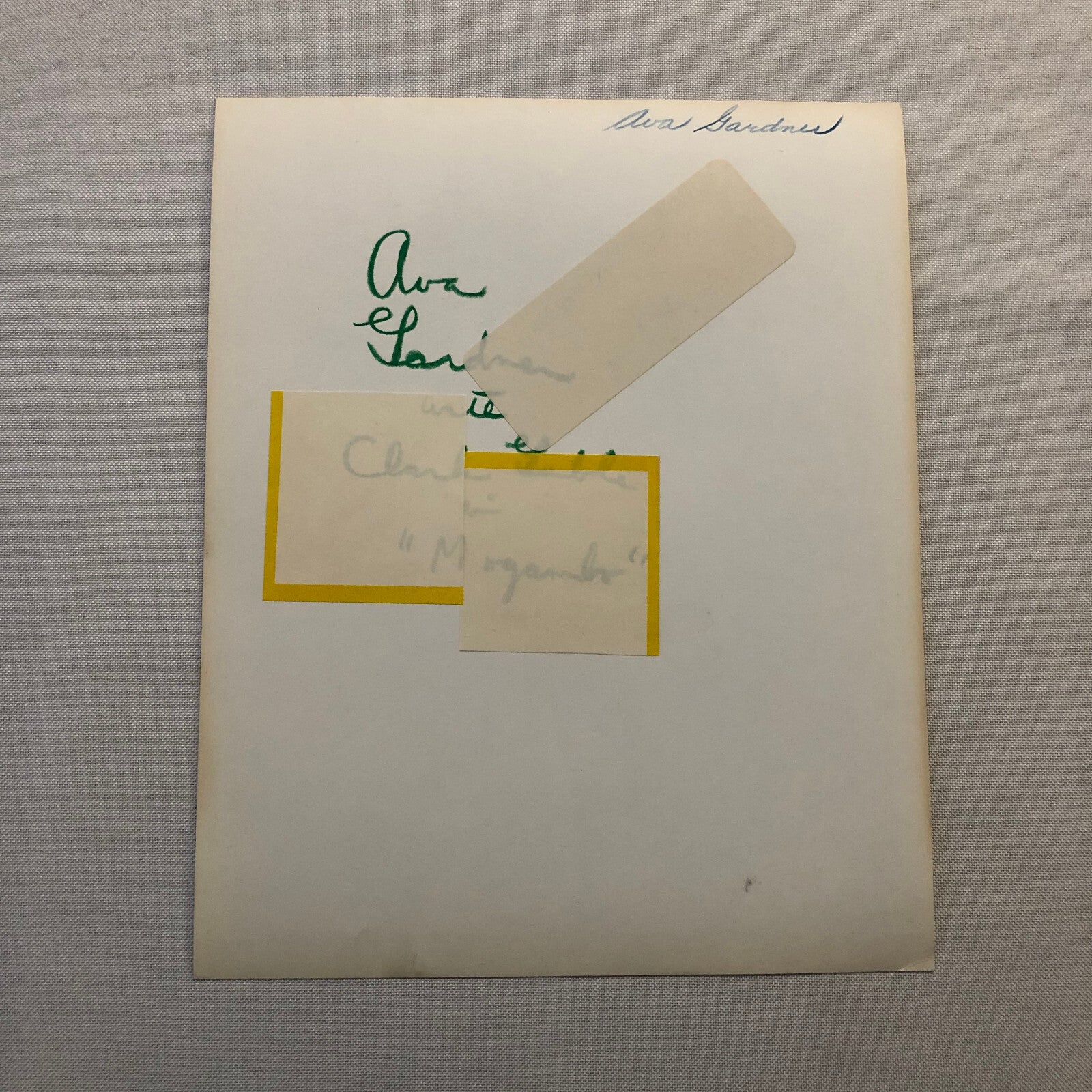 Ava Gardner Clark Gable Actor Actress Photo Photograph Print Movie Film