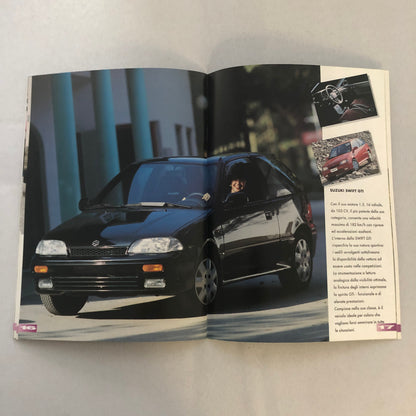 1994 Suzuki Car Sales Brochure Catalog ITALIAN TEXT Samurai Vitara Swift GTI +