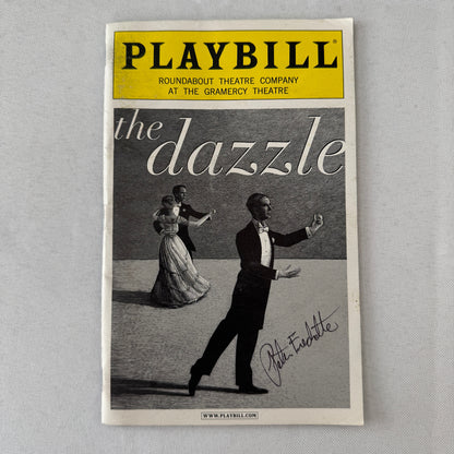 Peter Frechette The Dazzle Signed Playbill Program Autograph Theatre 2002