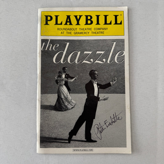 Peter Frechette The Dazzle Signed Playbill Program Autograph Theatre 2002