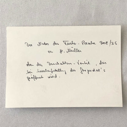 Vintage Racing Photo Photograph 1975 1000 KM de Mugello Race Porsche 908 Car 