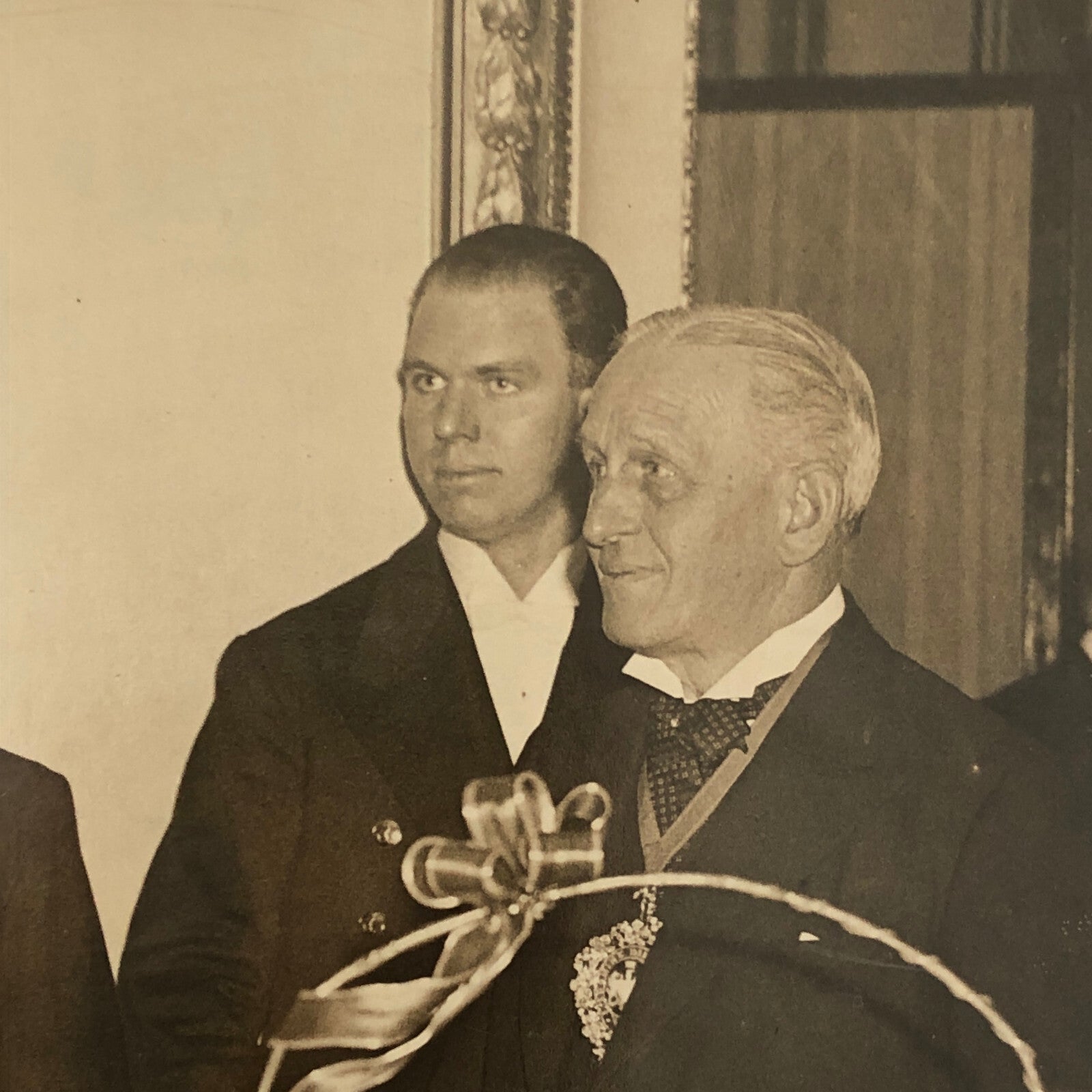 Vintage Press Photo Photograph Prince Arthur of Connaught Luncheon London 1933