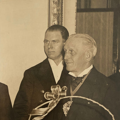 Vintage Press Photo Photograph Prince Arthur of Connaught Luncheon London 1933