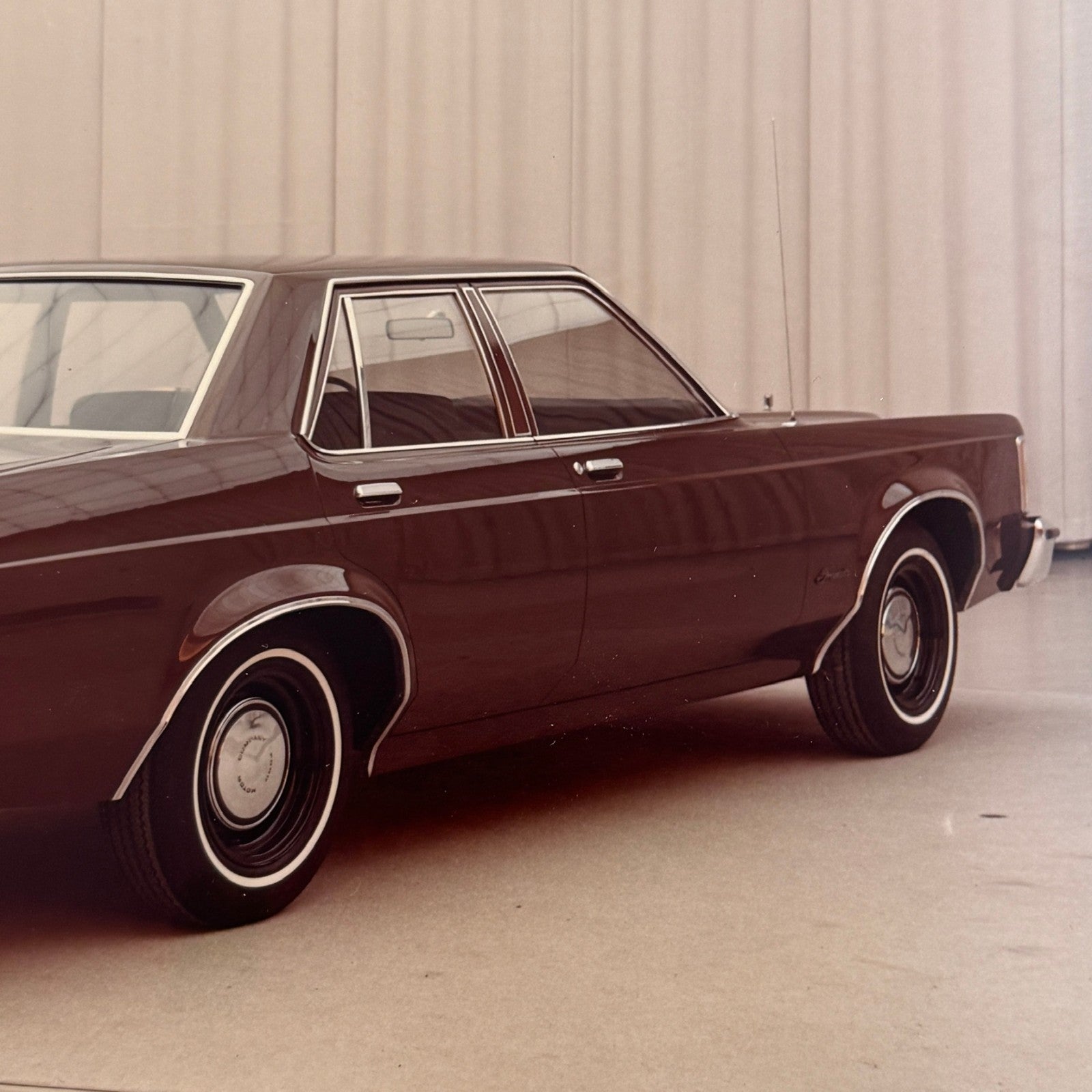 1975 Ford Granada Sedan Car Photo Photograph Print Vintage