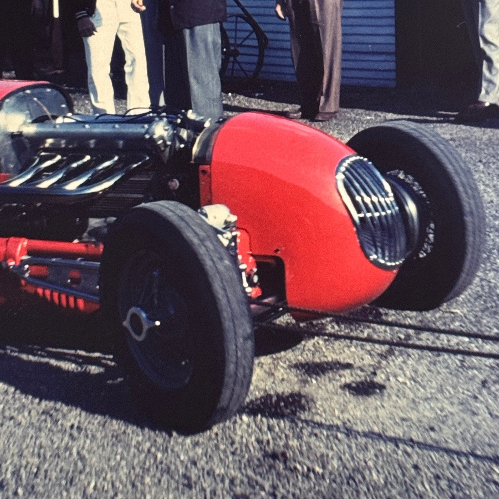 Vintage Racing Photo Photograph Unidentified Car MODERN PRINT