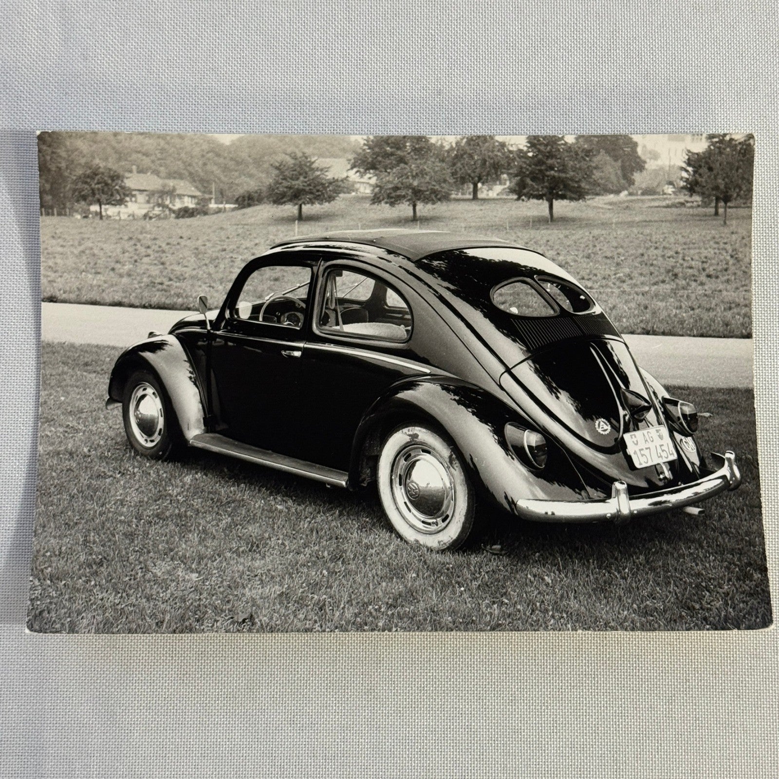 Vintage Volkswagen Beetle Coupe Car Photo Photograph Print