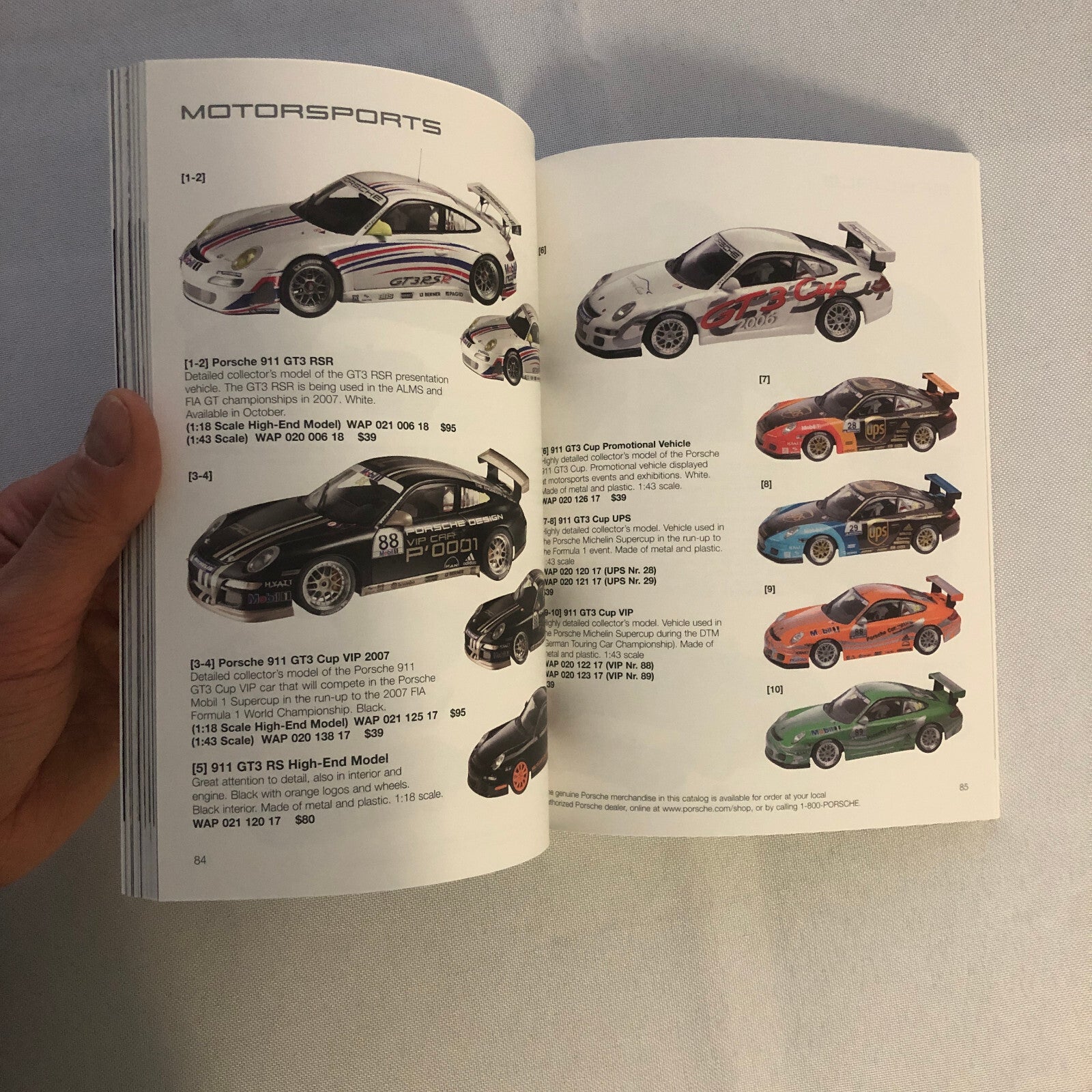 Porsche Lifestyle Accessories Brochure Catalog Die Cast Model Watch Clothing +