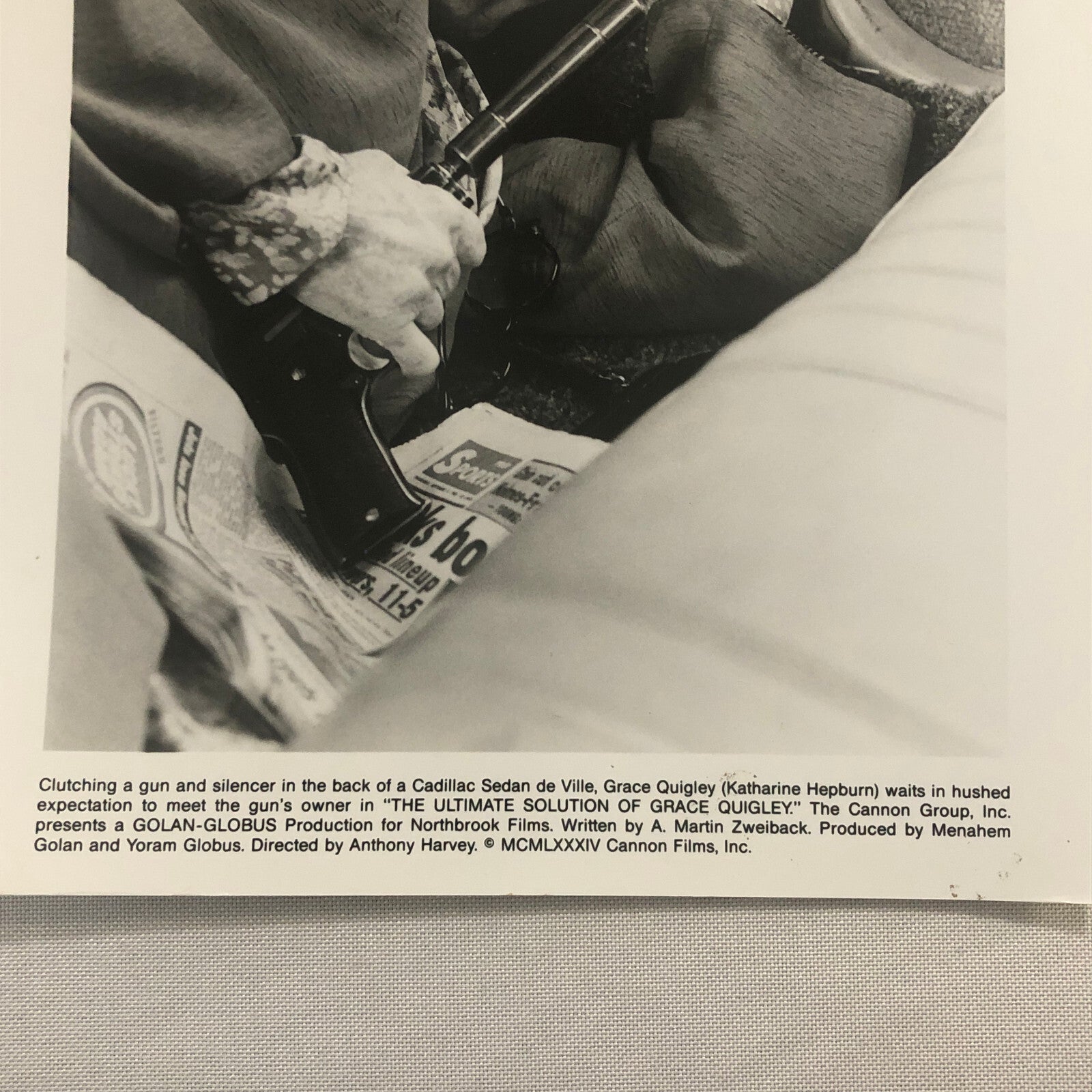 Katharine Hepburn Actress Photo Photograph Print Movie Still Grace Quigley