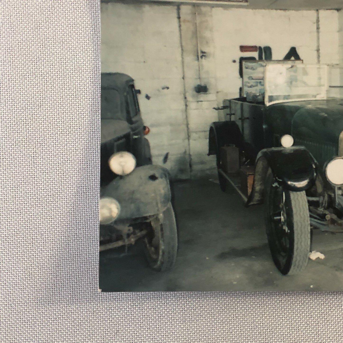 Vintage Garage Barn Find Humber Car Photo Photograph Print 1927 - 1928