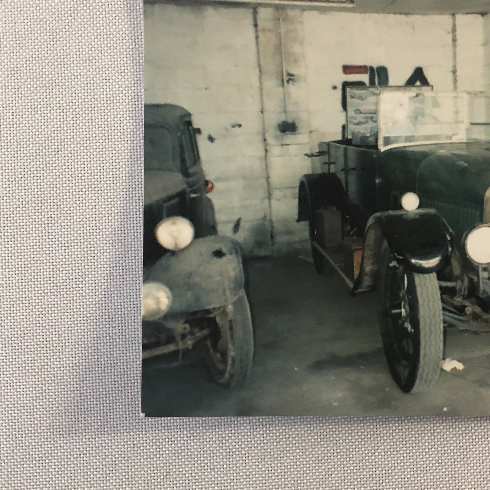 Vintage Garage Barn Find Humber Car Photo Photograph Print 1927 - 1928