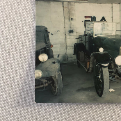 Vintage Garage Barn Find Humber Car Photo Photograph Print 1927 - 1928