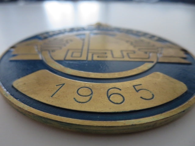 1965 Sauerland Rally European Car Club Rally Badge Emblem 