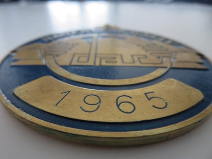 1965 Sauerland Rally European Car Club Rally Badge Emblem 