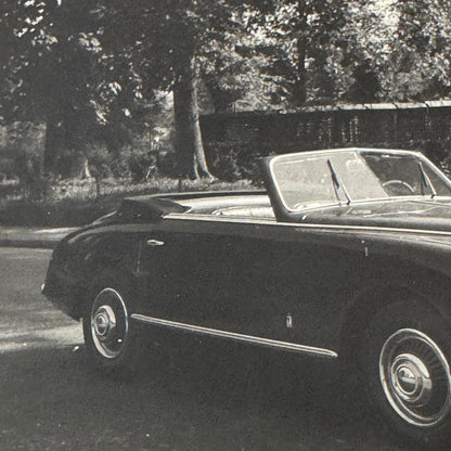 Carrozzeria Pininfarina Fiat 1100 Coachbuilder Car Factory Photo Photograph