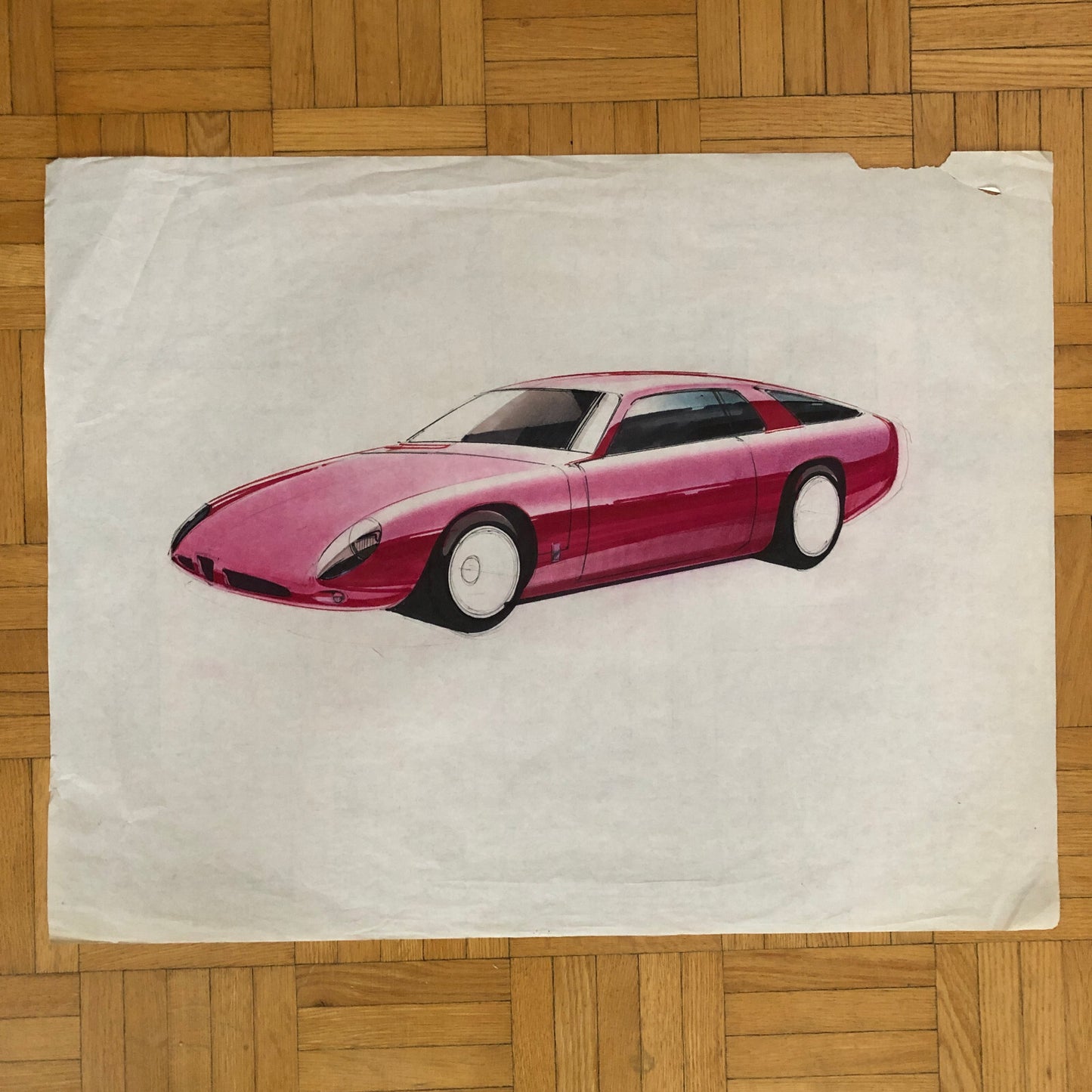 Styling Concept Automobile Illustration Art Drawing Sketch Alfa Romeo ?