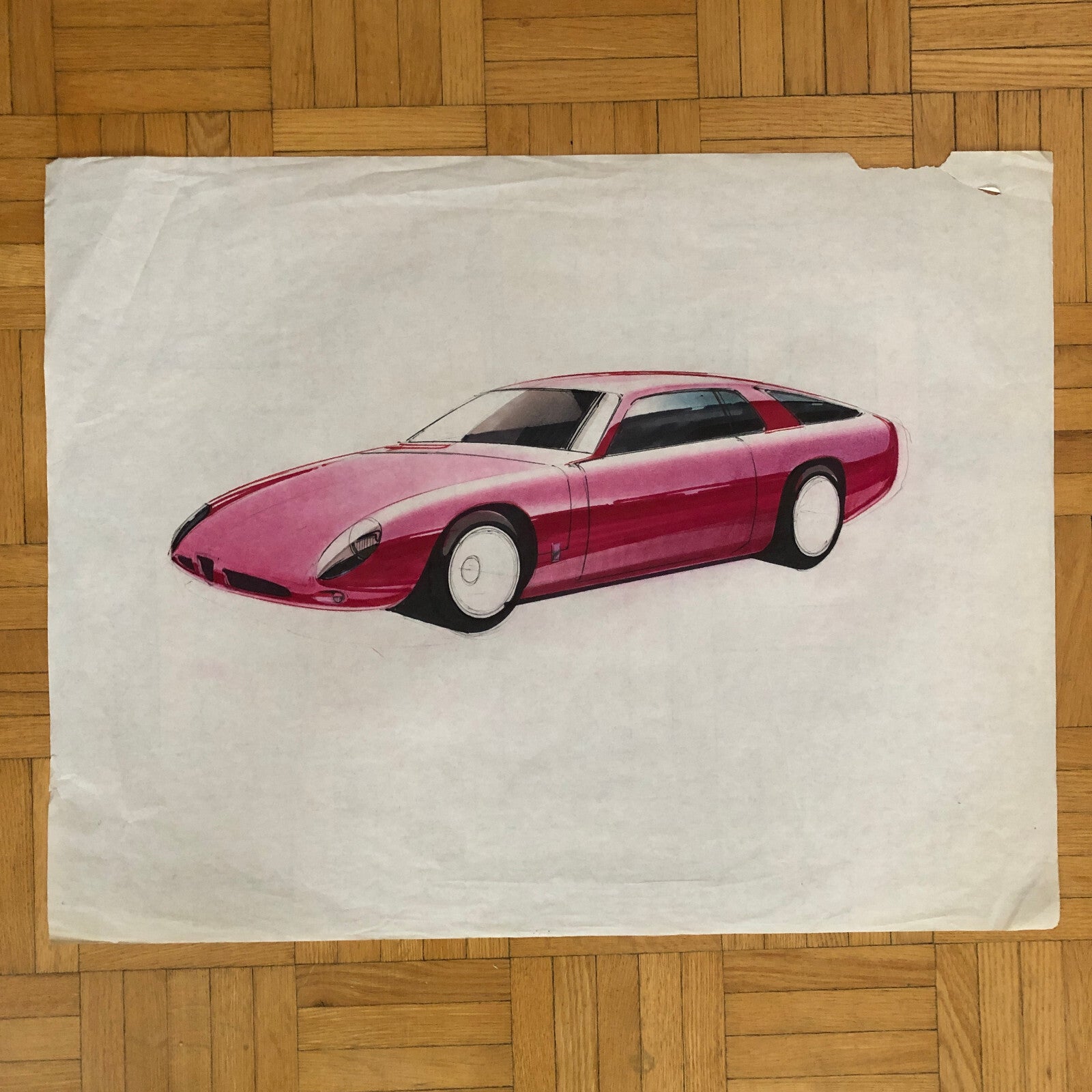 Styling Concept Automobile Illustration Art Drawing Sketch Alfa Romeo ?