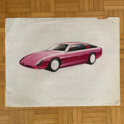 Styling Concept Automobile Illustration Art Drawing Sketch Alfa Romeo ?