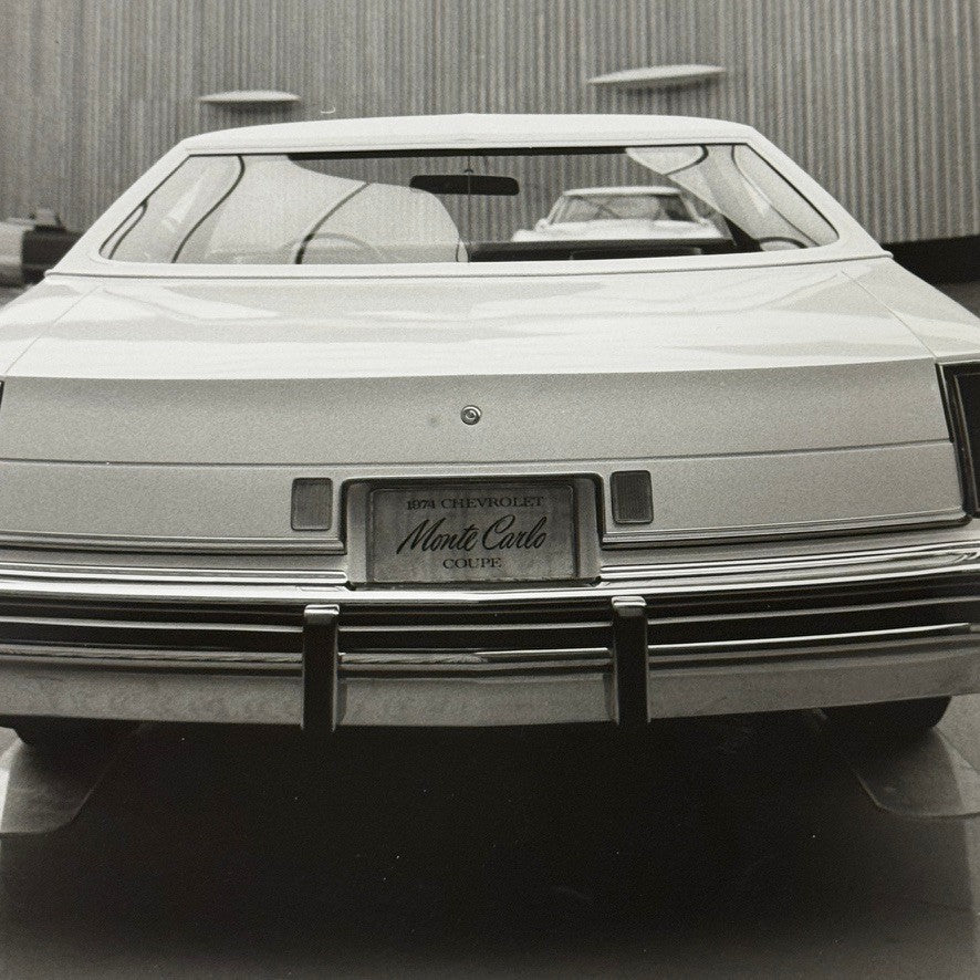 Vintage 1974 Chevrolet Monte Carlo Factory Press Photo Photograph Print
