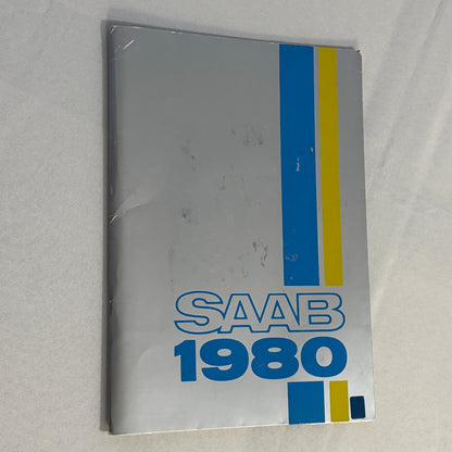1980 Saab Factory Press Kit Brochure Photos Saab 900 99 Turbo EMS FRENCH