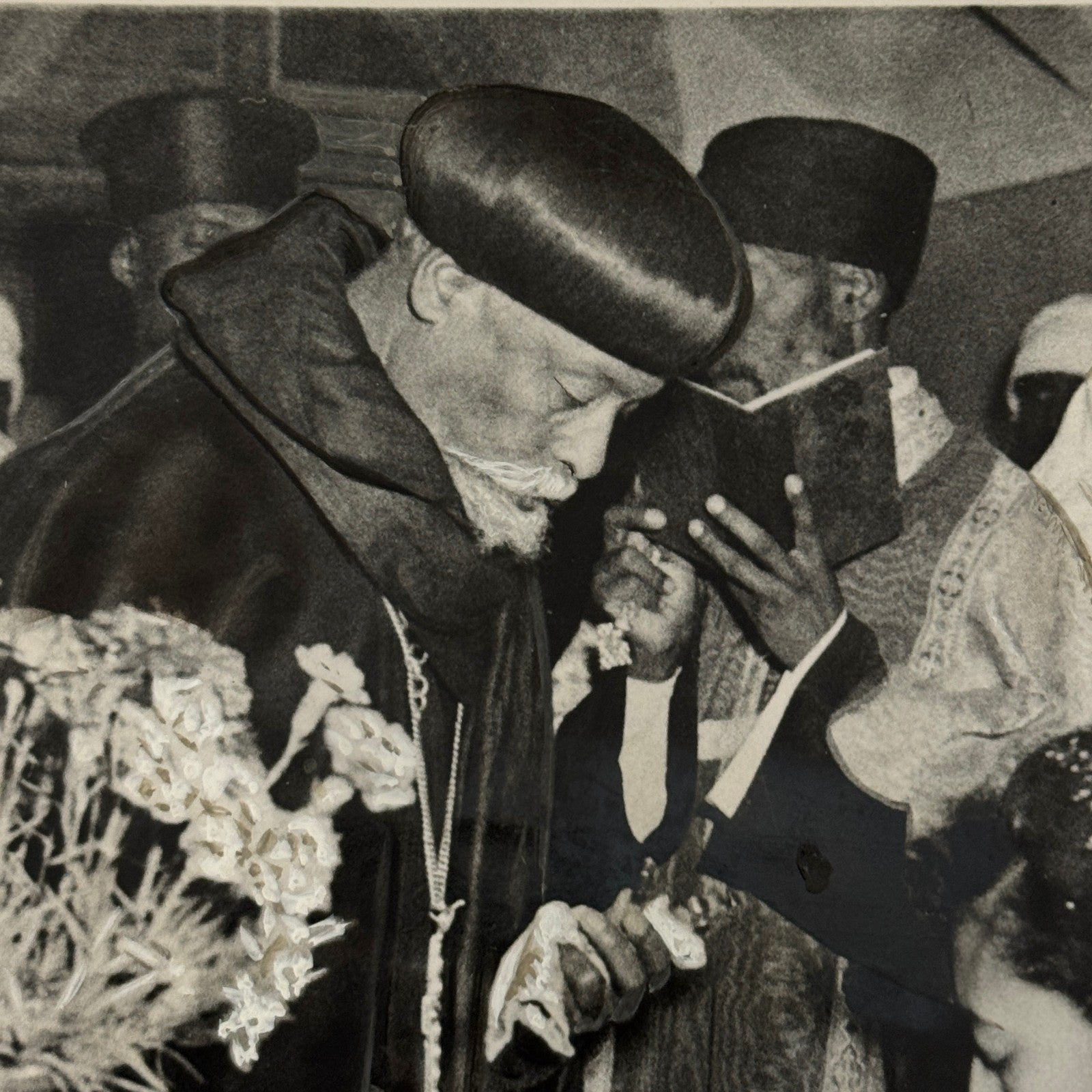 Abyssinian Prince Christened Ethiopia Ethiopian Press Photo Photograph Vintage