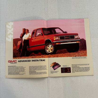 1988 GMC S-15 S15 Pickup Truck Sales Brochure Catalog Advertising Canadian