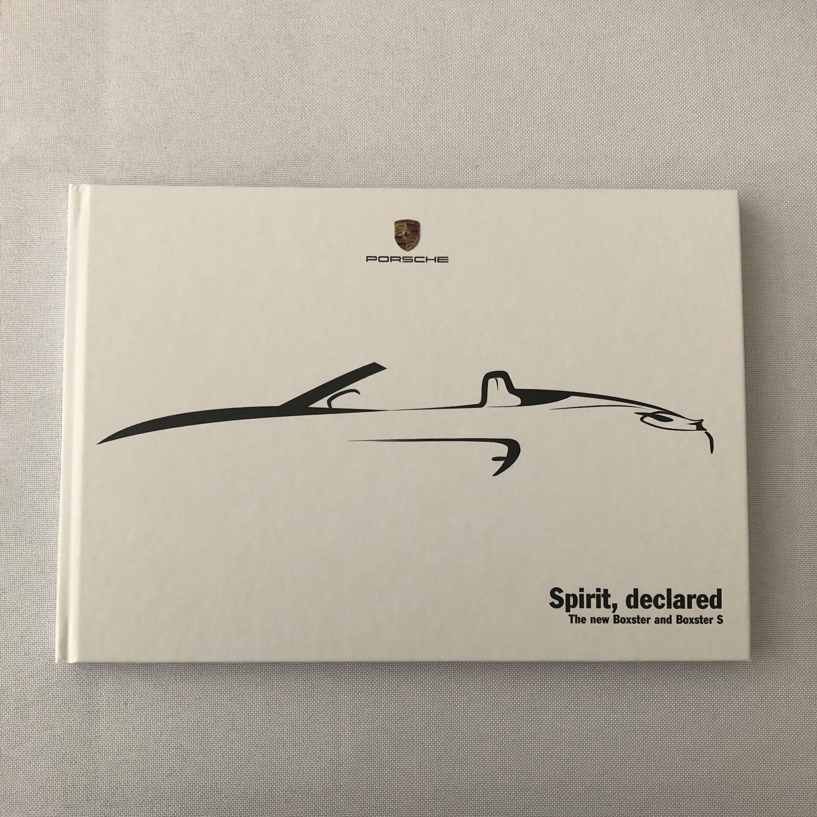 Porsche Boxster & Boxster S Sales Brochure Catalog Hardbound Book Box Set