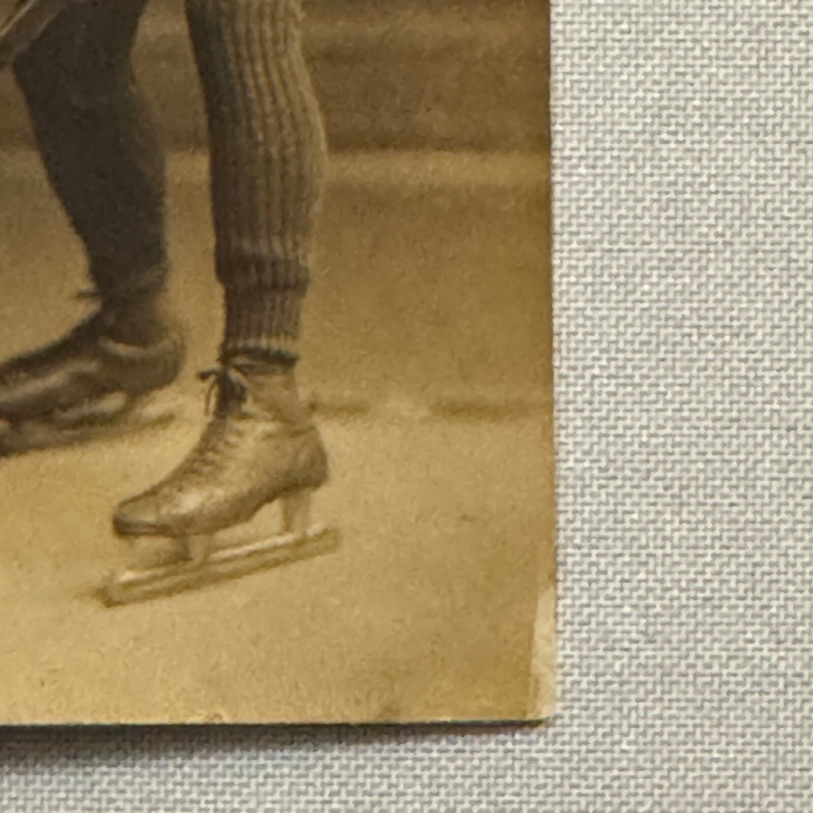 Hockey Player Antique Photo Photograph Young Amateur Vintage