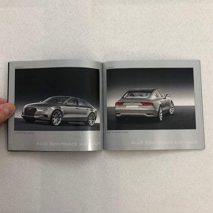 2009 Audi Sportback Concept Car Press Kit Photo CD Box
