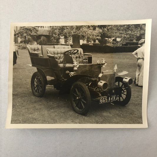 Antique 1904 Peugeot Car Automobile Photo Photograph Print 