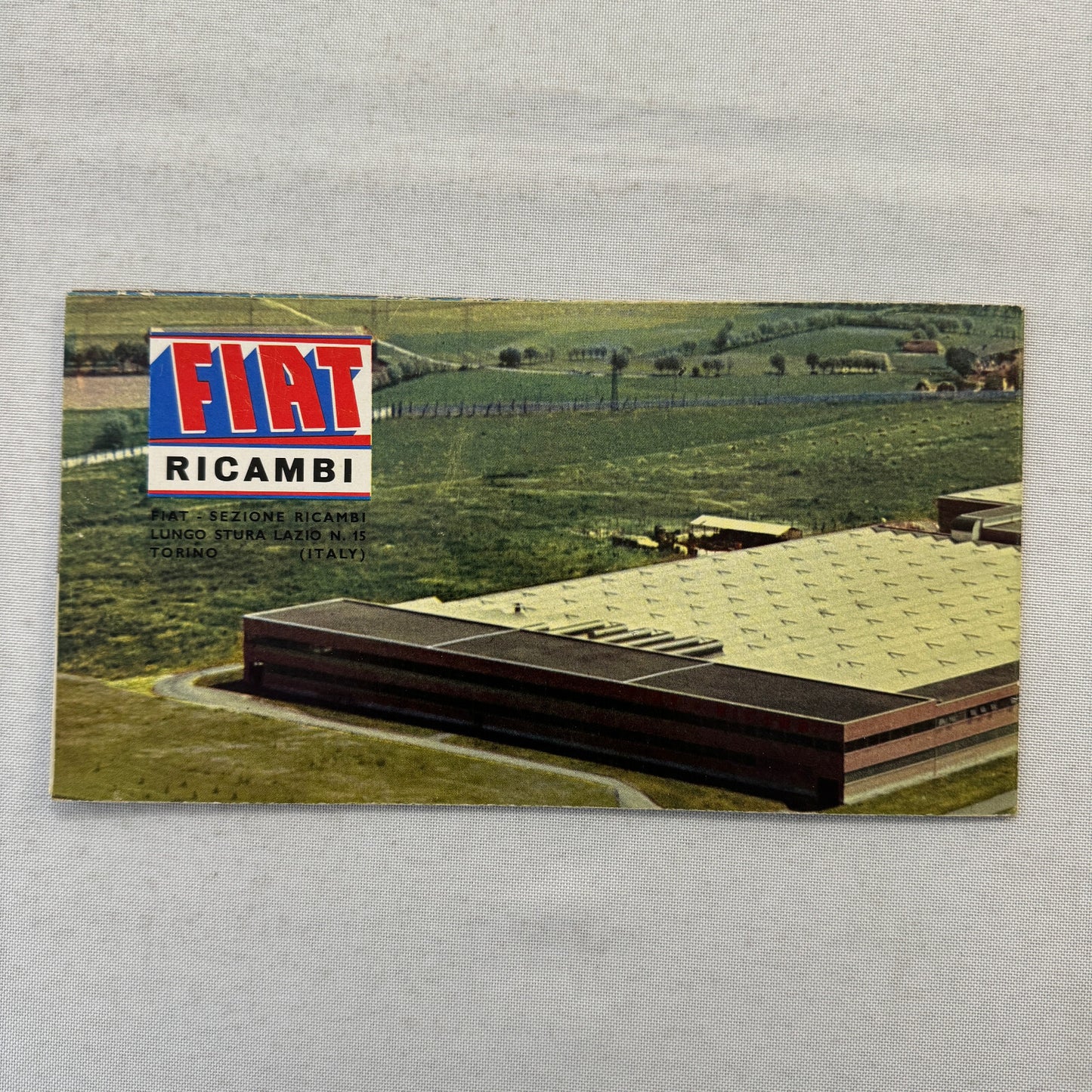 Fiat Ricambi Spare Parts Factory Sales Brochure Catalog Advertising European